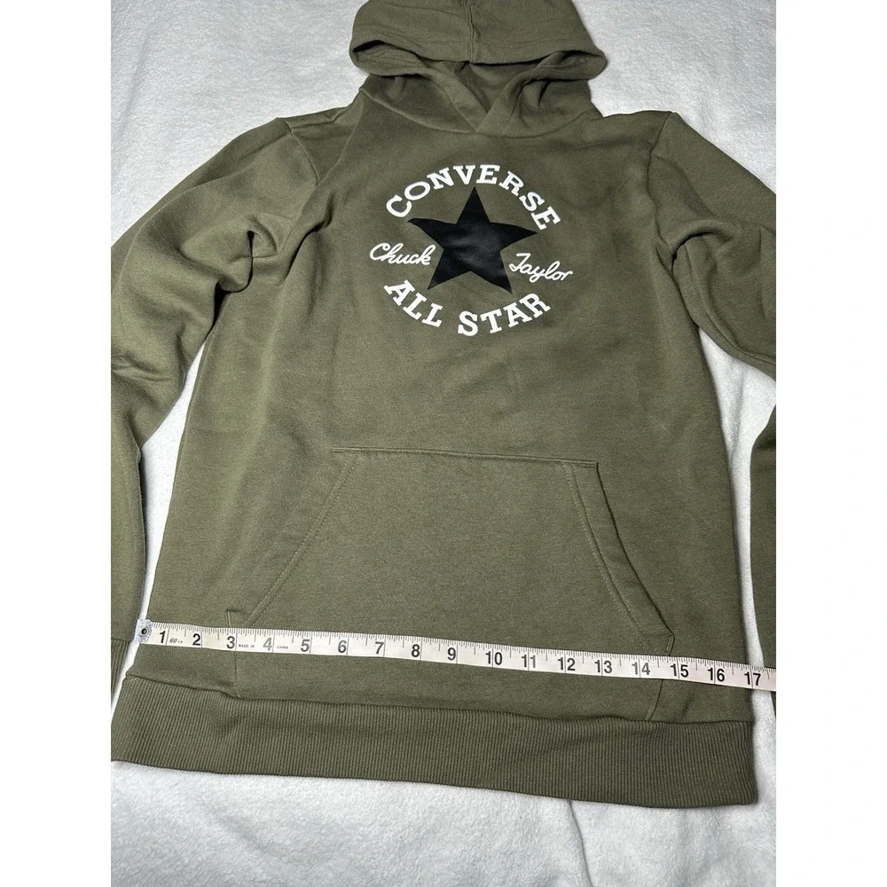 Converse Green Hoodie Youth XL Gently Used